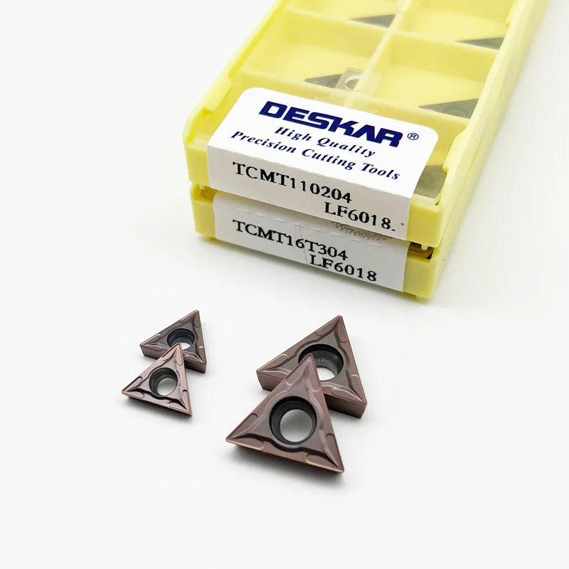 High-Performance TCMT Carbide Turning Inserts for Stainless Steel LF6018 / TCMT16T308 / 100PCS|CHINA