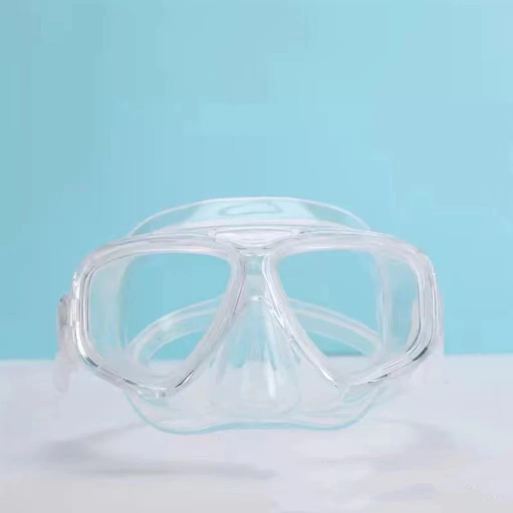 QYQ Professional Snorkeling Mask &ndash; Ergonomic Design for Ultimate Comfort 2014transparent