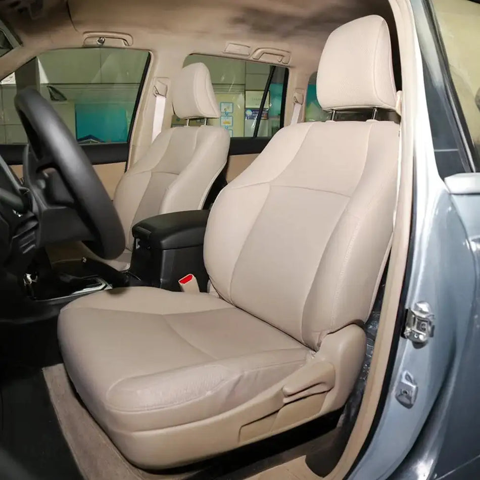Toyota Prado Land Cruiser Suni Deri Beş Koltuk Kılıfı