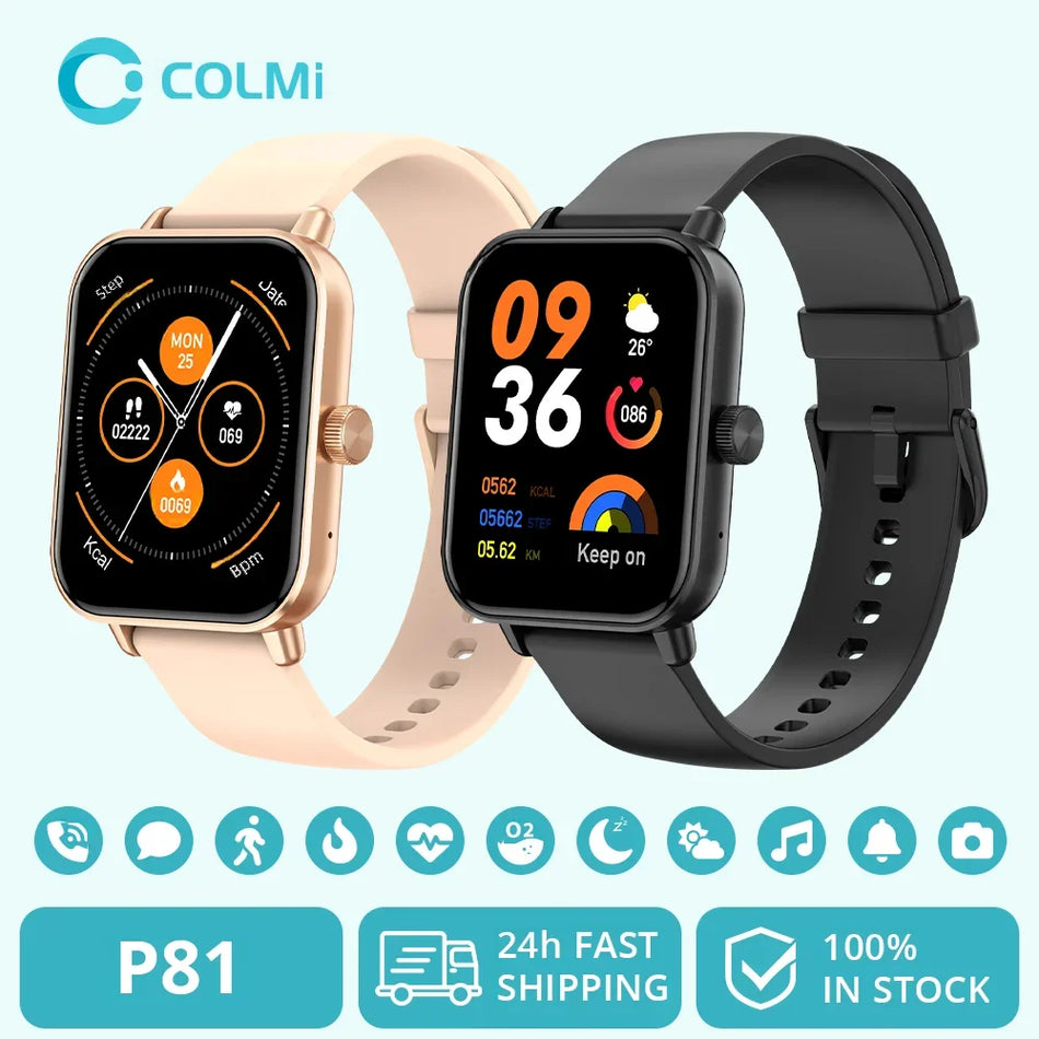 COLMI P81 Smartwatch con chiamata vocale schermo da 1.9 pollici