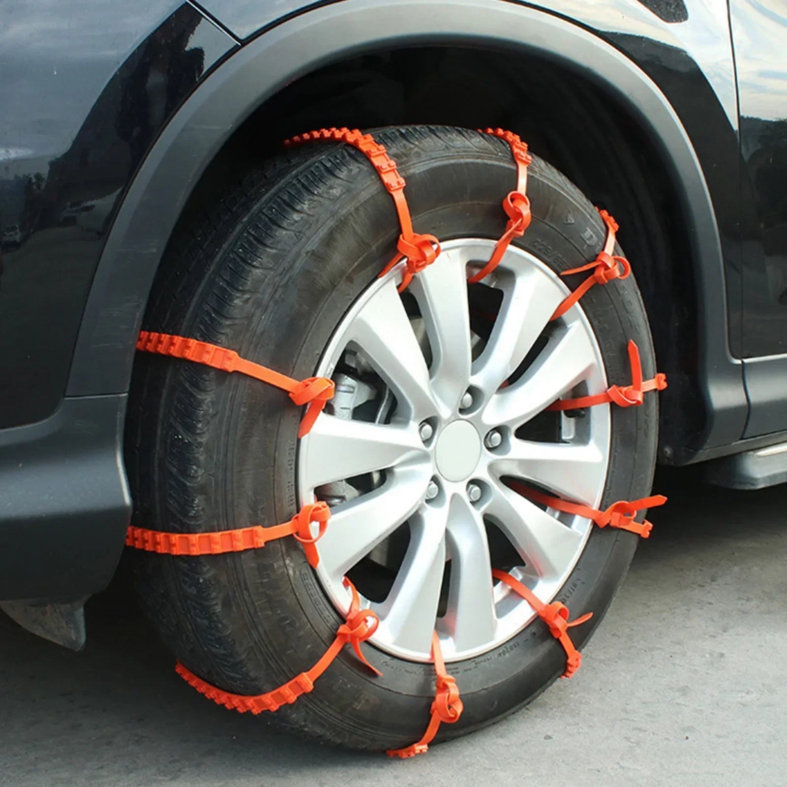 Car Tire Chains Winter Snow Tyre Anti Skid &ndash; Lightweight