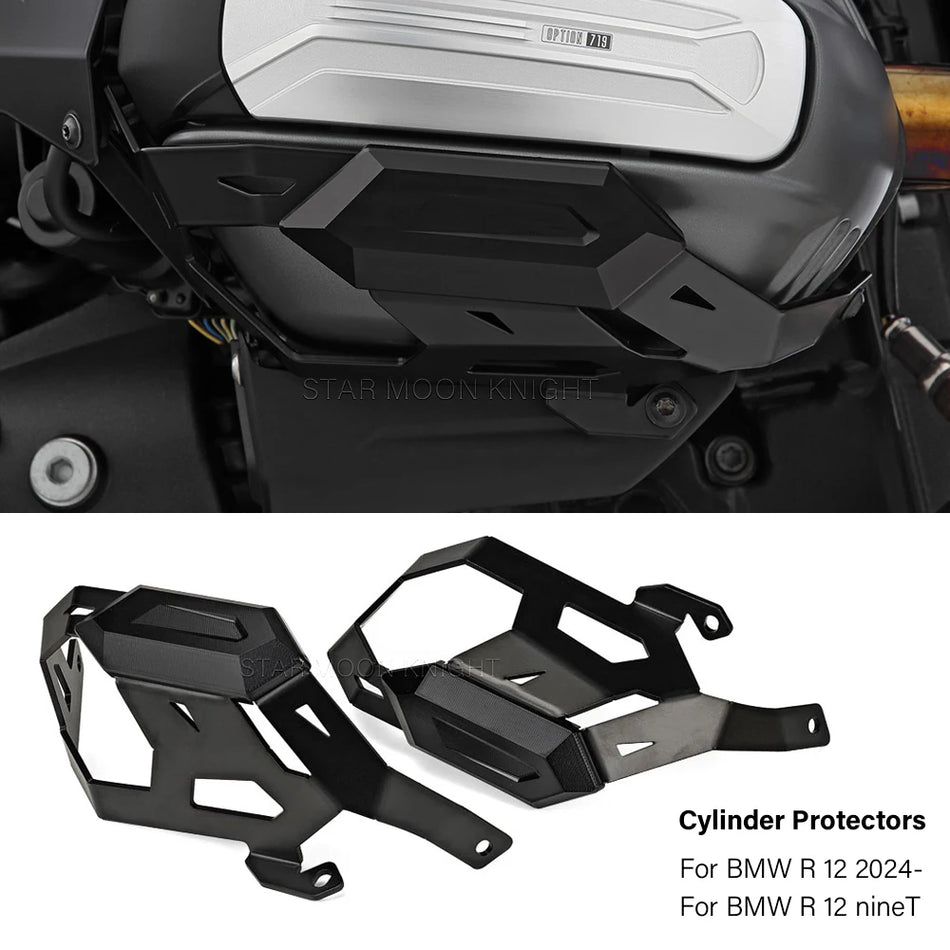 Protetor de Cilindro BMW R 12 NineT para Tampa de Válvula do Motor, Guarda Durável, Instalação Fácil