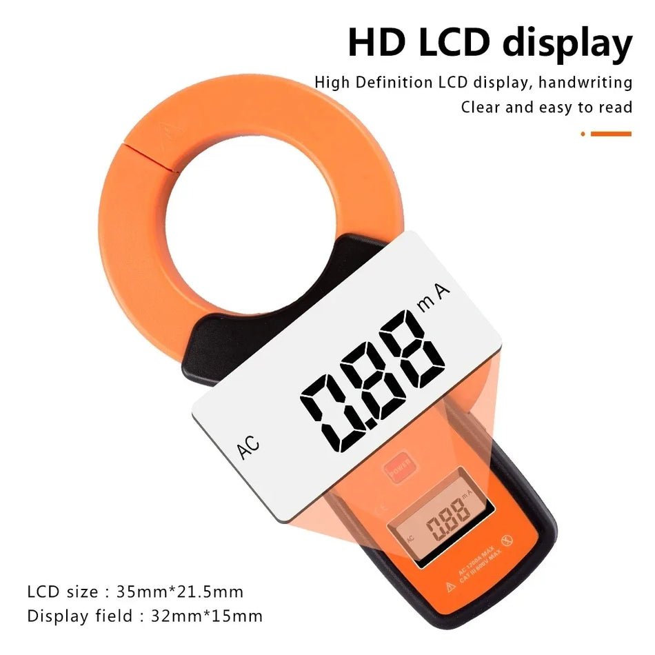 RuoShui 6800 Tester za curenje struje 600V Klamp mjerač