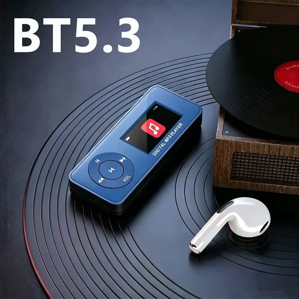 KEBIDUMEI Mini MP3 Player Bluetooth 5.3 Student Walkman Swimming Running Riding Built-in Speaker Support FM Radio E-Book by InterCyprus Trading Ltd