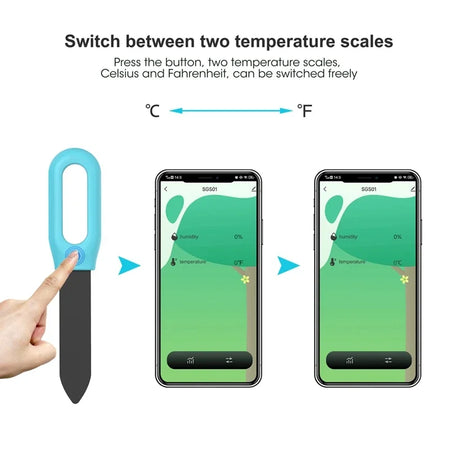 Tuya Zigbee Smart Soil Tester &ndash; Real Time App Monitoring Zigbee version