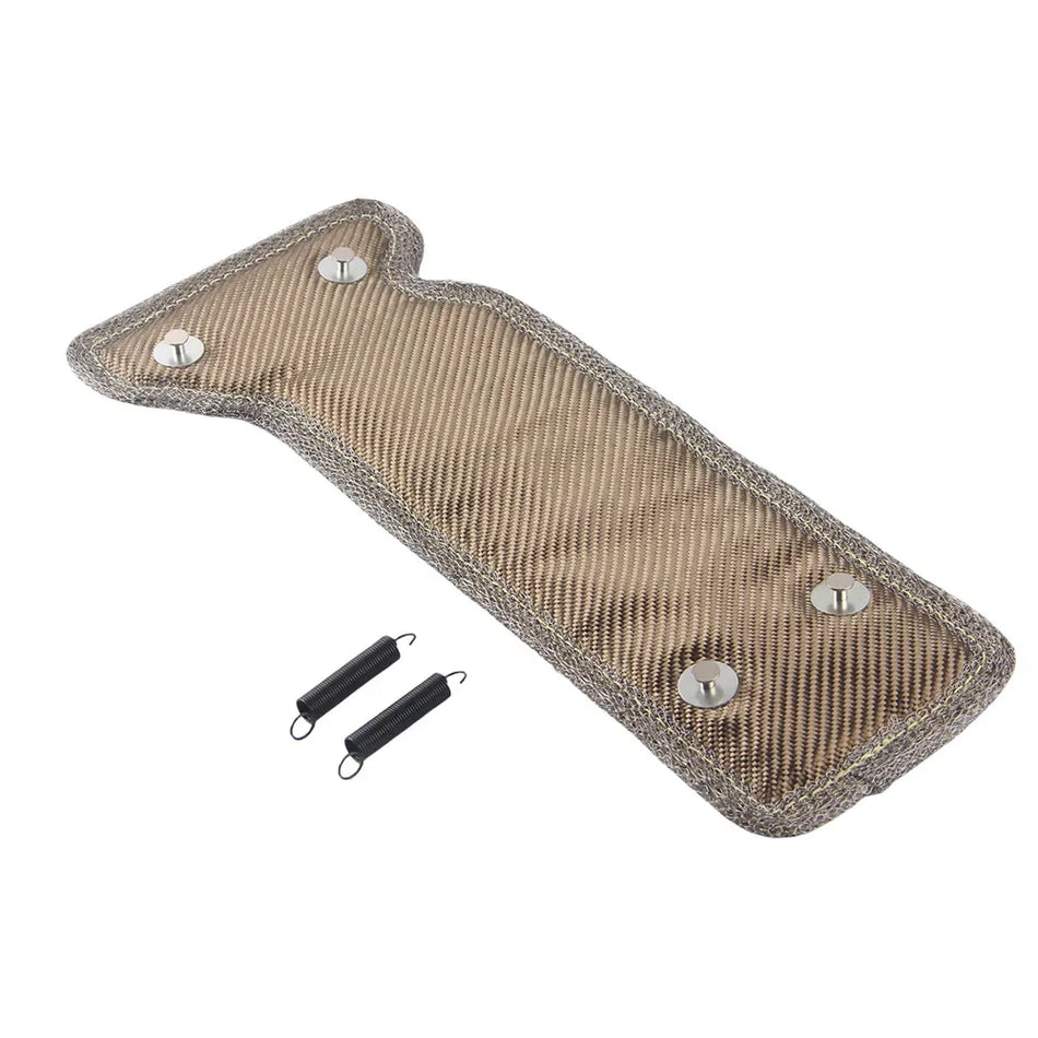 Turbopeite titaanilämmöneristyksellä Subaru WRX EJ20 EJ25 turbo-moottorille, huippusuorituskyky