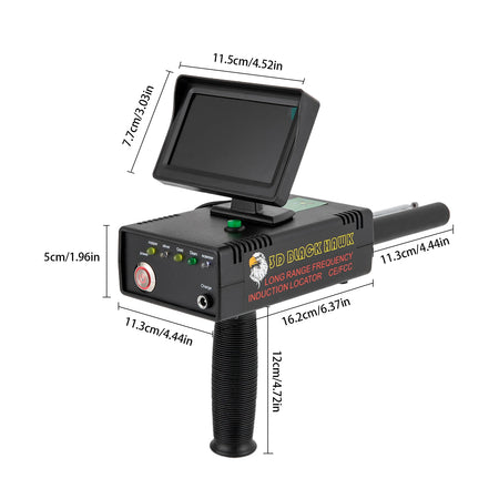 Metal Finder 3D LED Display Metal Detector &ndash; Long Range