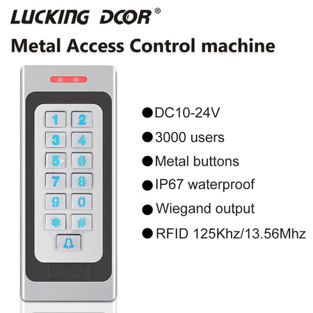 A6-EM-W / A6-MF-W &ndash; IP67 Waterproof Access Control Reader