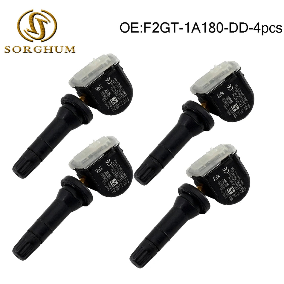 Ford F-150 Mondeo MK5 için TPMS Lastik Basınç Sensörü 433MHz F2GT-1A180-DD Dört Paket