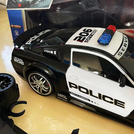 RC Police Car 1/12 Scale &ndash; High Speed Remote Control with Lights