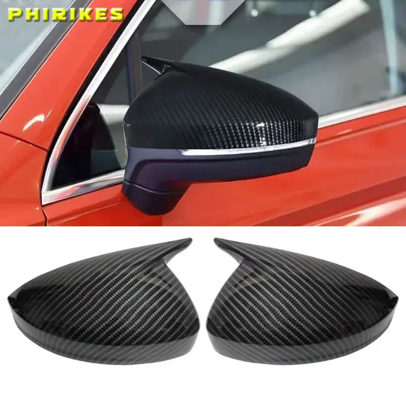 Volkswagen Tiguan Galinio vaizdo veidrodžio dangtelis Blizgus juodas anglies