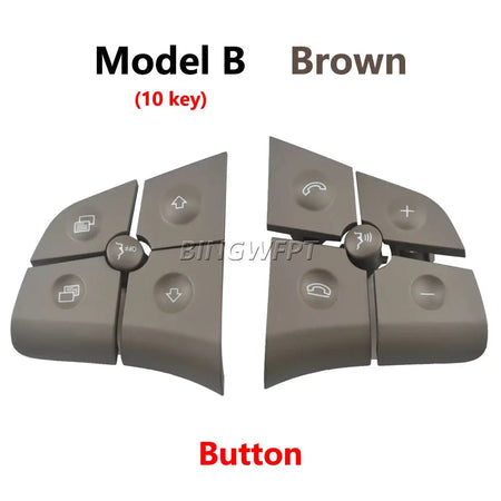 Car Multi-function Steering Wheel Switch Button Cover For Mercedes Benz W164 W245 W251 ML GL 300 350 400 450 2006-2009 by InterCyprus Trading Ltd