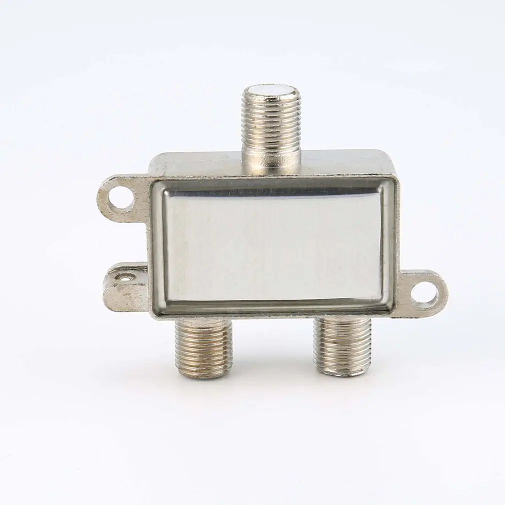 2 in 1 2 Way Satellite Splitter TV Signal Cable Signal Mixer 4K8K SAT/ANT Diplexer Satellite Separation RF Signals Dropshipping