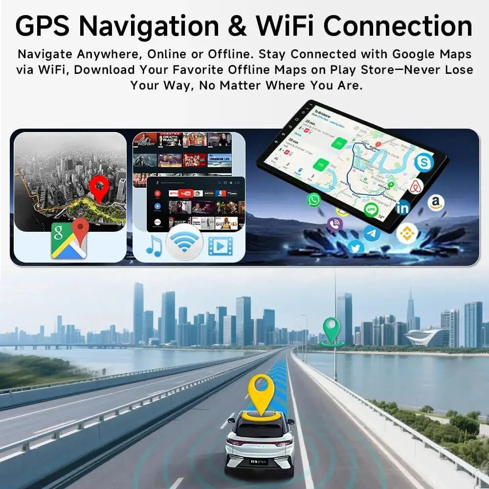 Android 15 Car Radio With GPS For Volkswagen Golf Passat by InterCyprus Trading Ltd