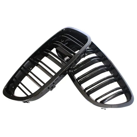 Gloss Black Kidney Grill Dual Slats Racing BMW 5 Series F10