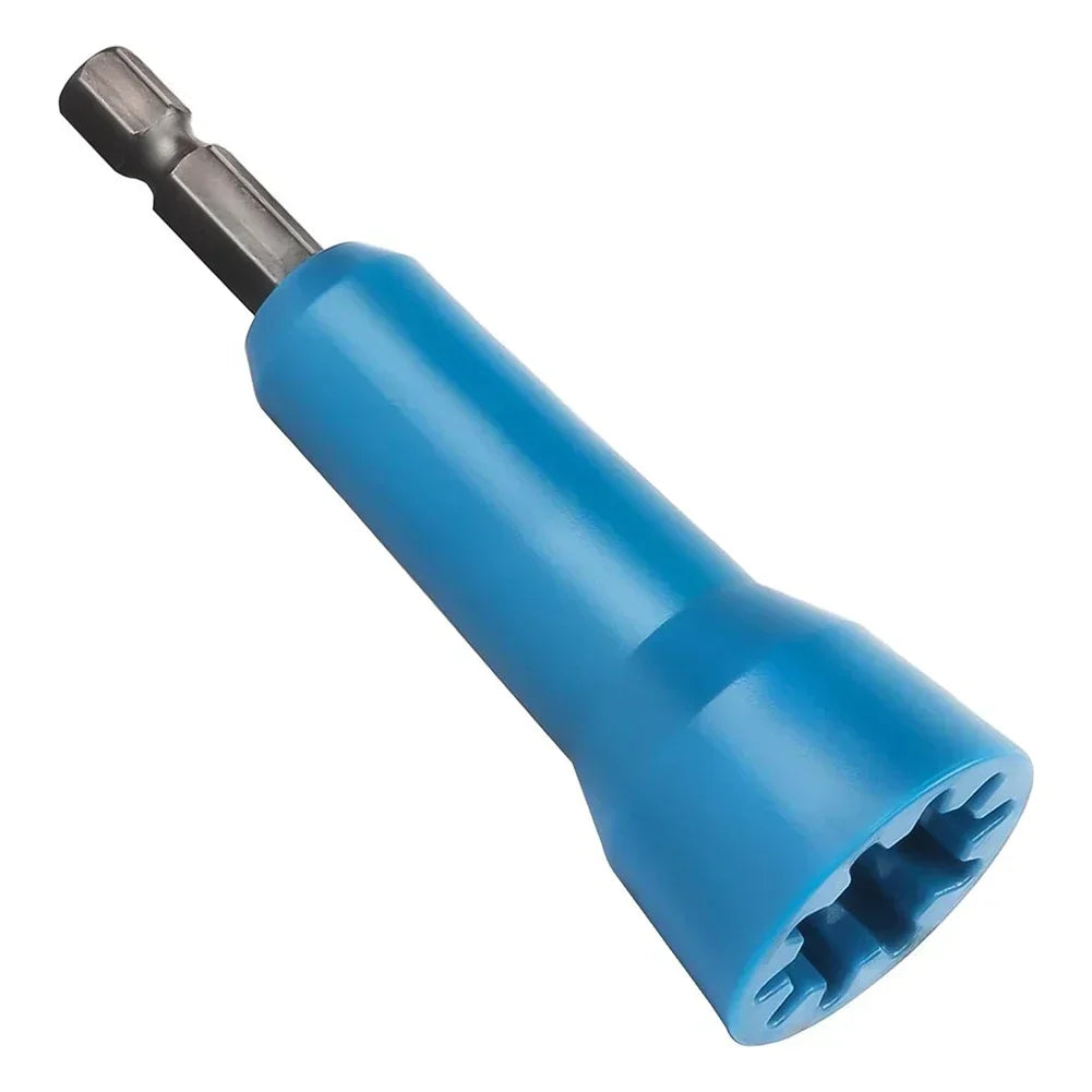 Wire Twister 1/4 Inch Hex Shank - Fast Precise Twist Tool blue / CHINA