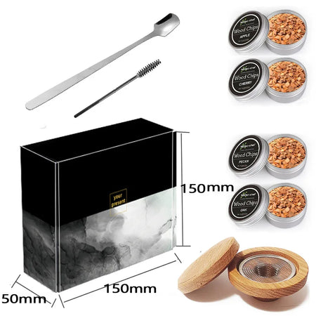 Whiskey Smoke Wood Chips &ndash; Custom Cocktail Flavors