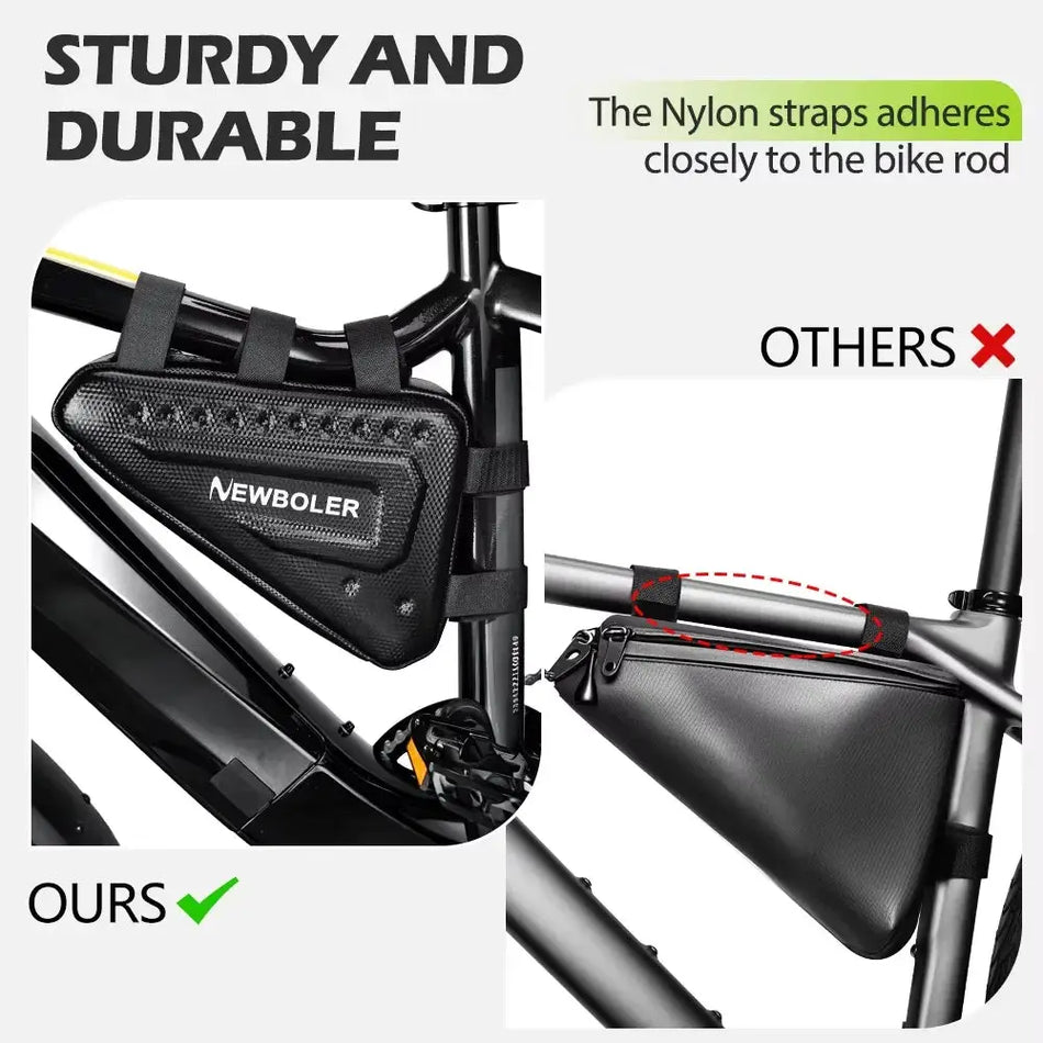 Waterproof E-Bike Triangle Battery Bag EVA Frame Storage MTB