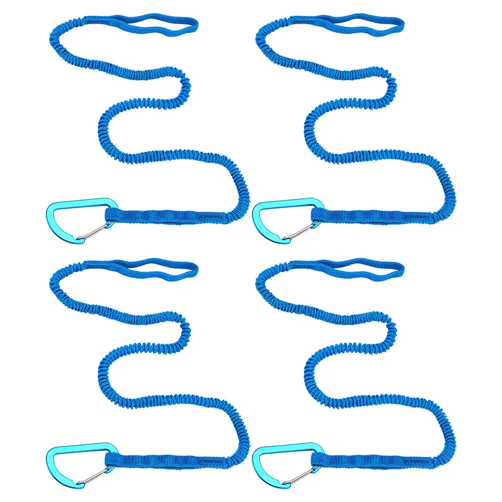 Adjustable Kayak Paddle Leash, Secure &amp; Durable 4 pcs 2