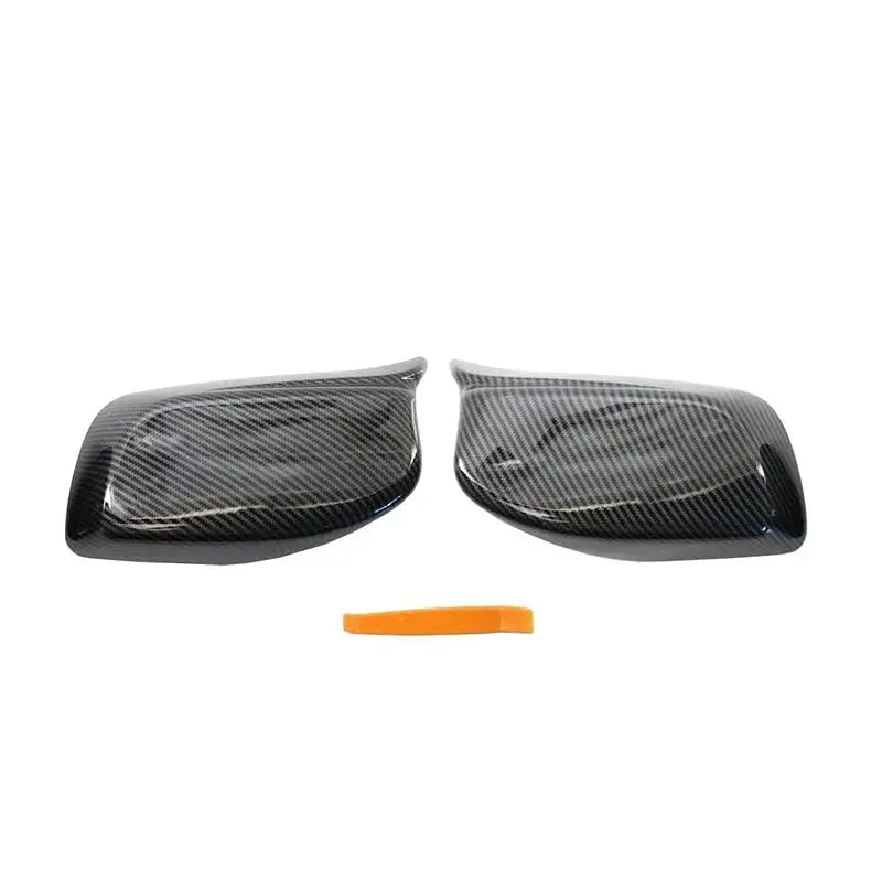 2PCS Car Rearview Side Mirror Cover Caps For BMW E60 E61 E63 E64 2003 2004 2005 2006 2007 2008 M Style Replacement Side Mirror by InterCyprus Trading Ltd