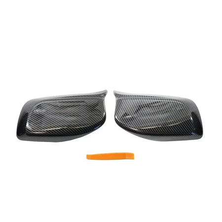 2PCS Car Rearview Side Mirror Cover Caps For BMW E60 E61 E63 E64 2003 2004 2005 2006 2007 2008 M Style Replacement Side Mirror by InterCyprus Trading Ltd
