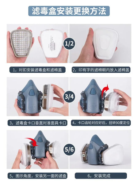 7502 Gas Mask &ndash; Maximum Protection Against Harmful Vapors