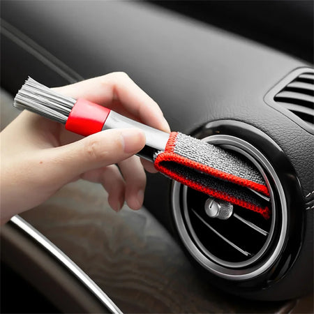 Car Vent Cleaning Tool - Multi-Purpose Vacuum Brush for Interior Care
