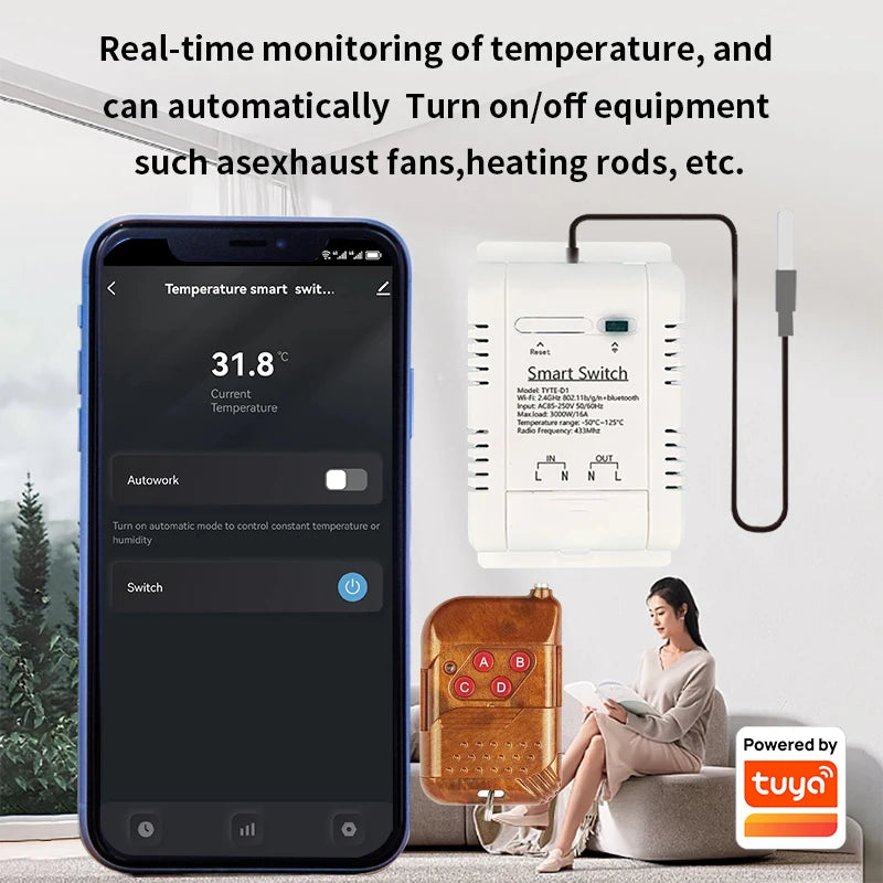 WKD-TH08 &ndash; Alexa Compatible Energy Monitoring Thermostat