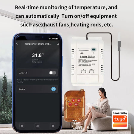 WKD-TH08 &ndash; Alexa Compatible Energy Monitoring Thermostat