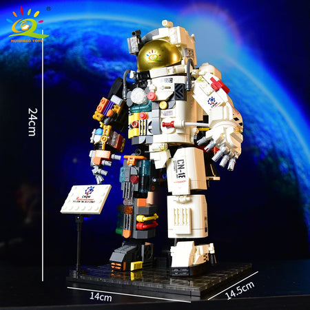 HUIQIBAO MOC Space Astronaut Figures &ndash; Lego Compatible