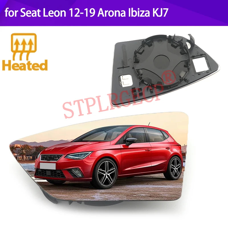 Cristal del espejo lateral calefactable para Seat León Arona Ibiza