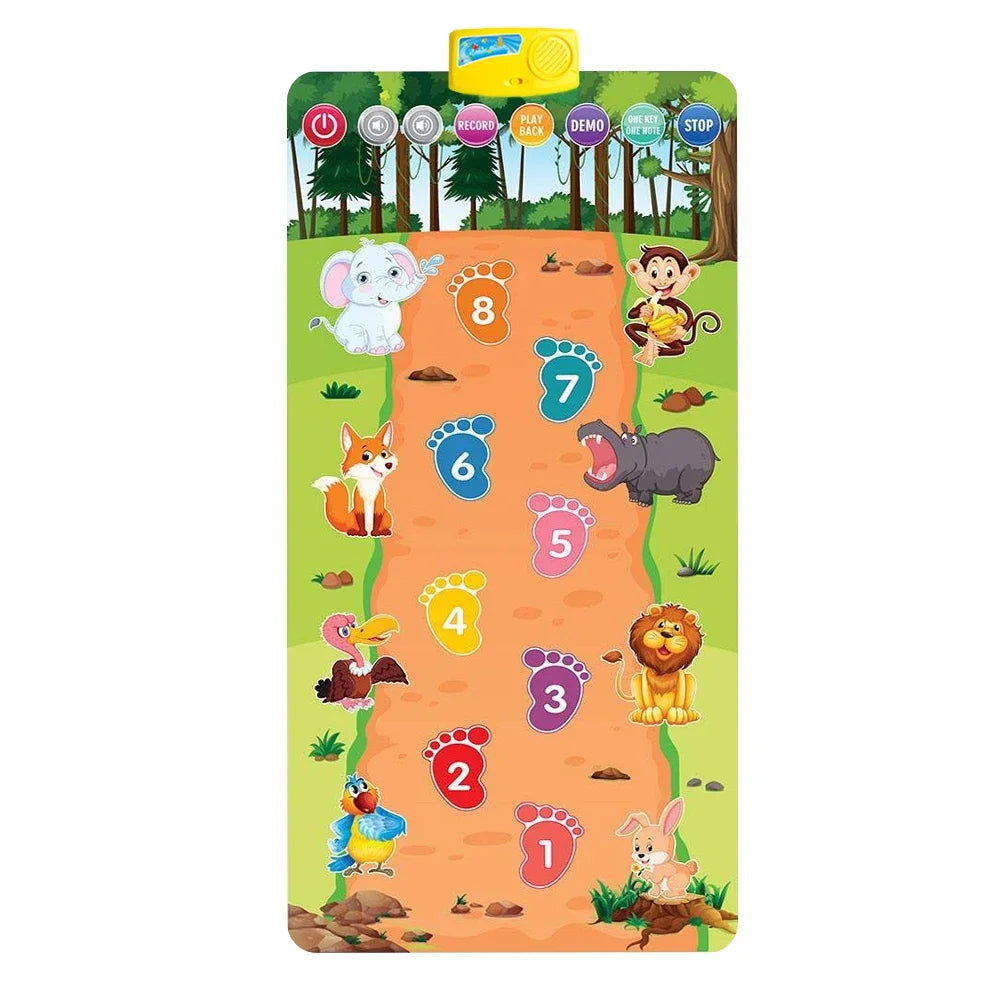 Kids Musical Piano Mat &ndash; Interactive Educational Fun F 85x43cm
