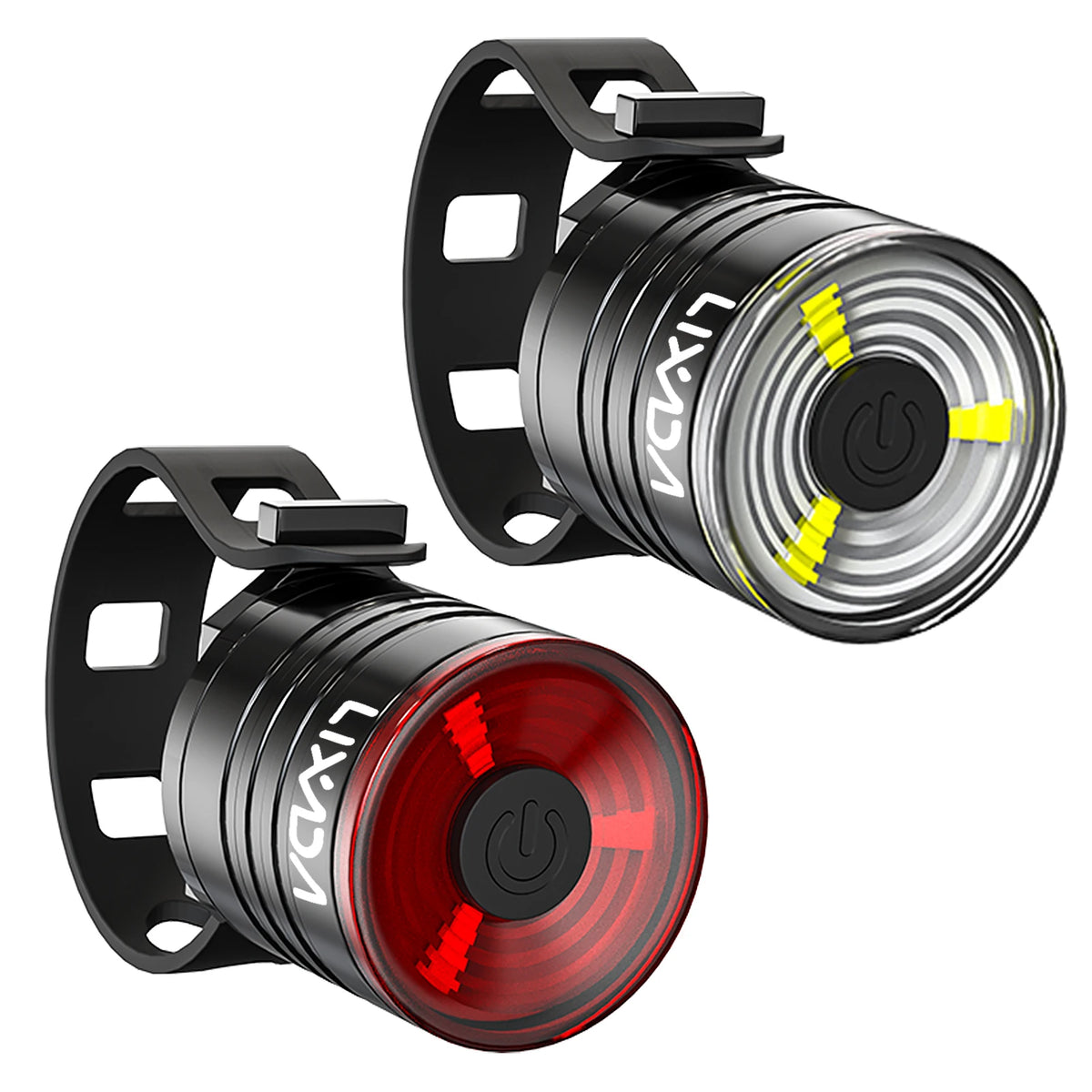 Lixada Bike Tail Light &ndash; Ultra Bright 200 Lumen Output White and Red