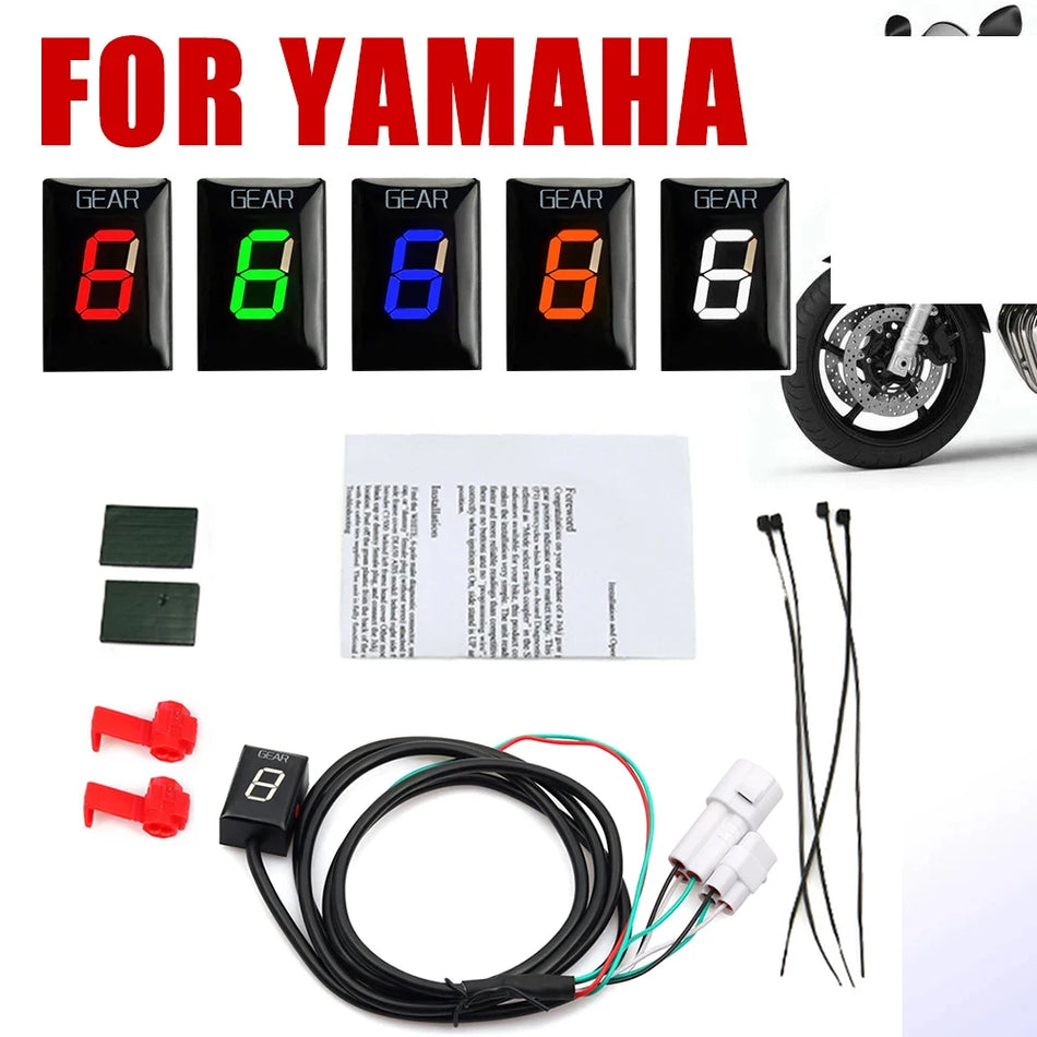 Ενδείκτης Ταχυτήτων Yamaha για FZ8, FZ16, FZ1, FZ1N, FZ400, Οθόνη LED, Πλαστικό ABS, Εύκολη Εγκατάσταση