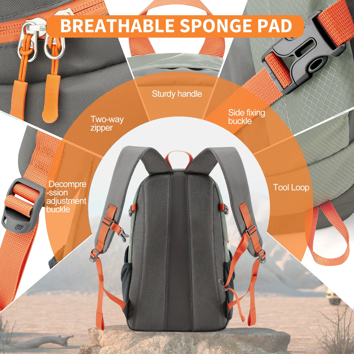 Waterproof Climbing Outdoor Backpack &ndash; 40L Capacity