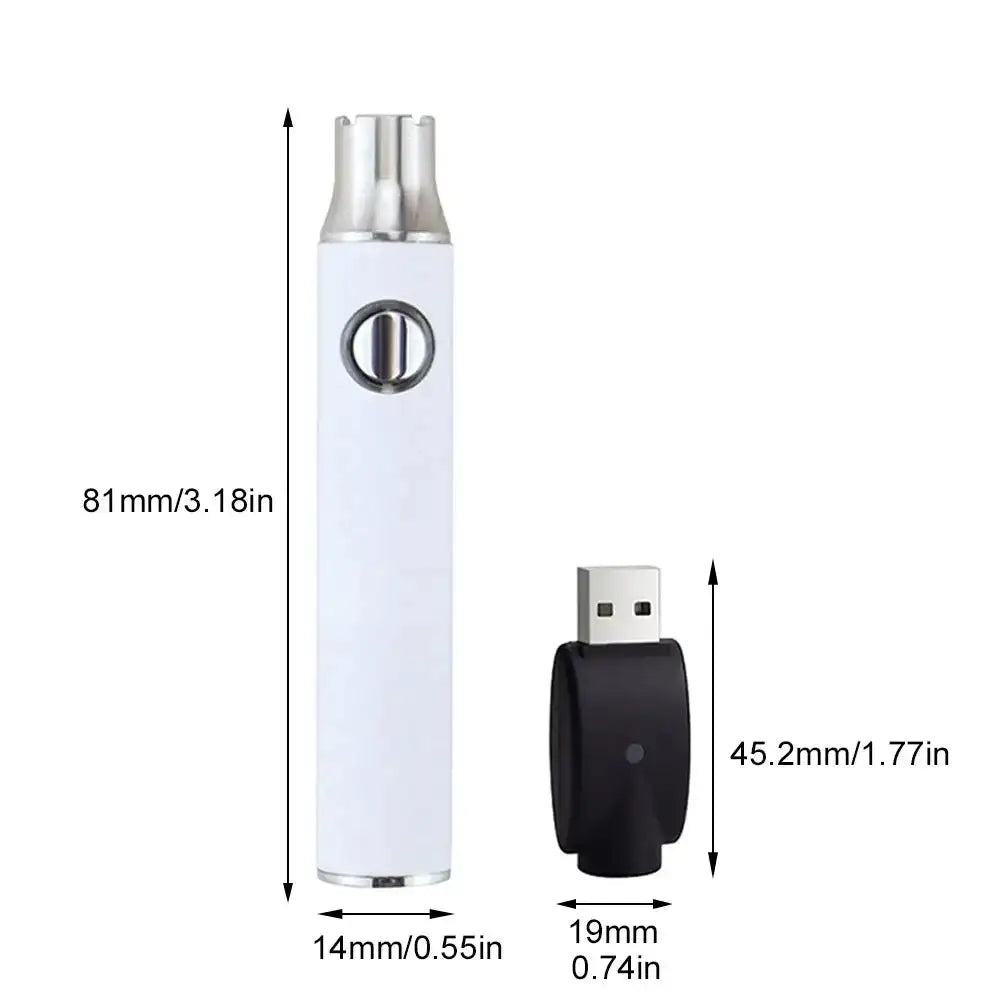 Cordless USB Soldering Pen 5V 8W Rechargeable Temp Control 650 mAH white