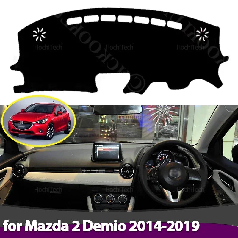 Kojelaudan peite liukumaton Mazda 2 Demio 2014-2019