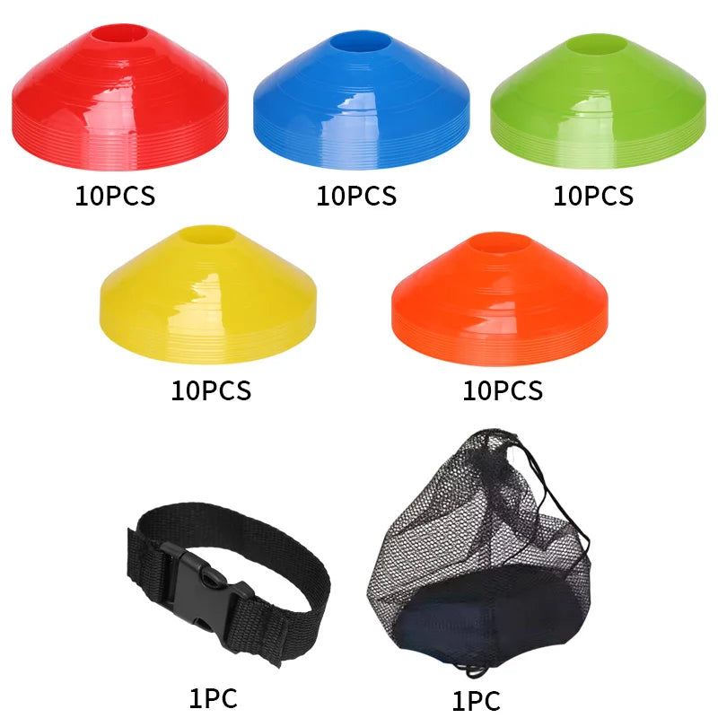 High-Quality Agility Disc Cones for Training - 25PCS or 50PCS 50pcs