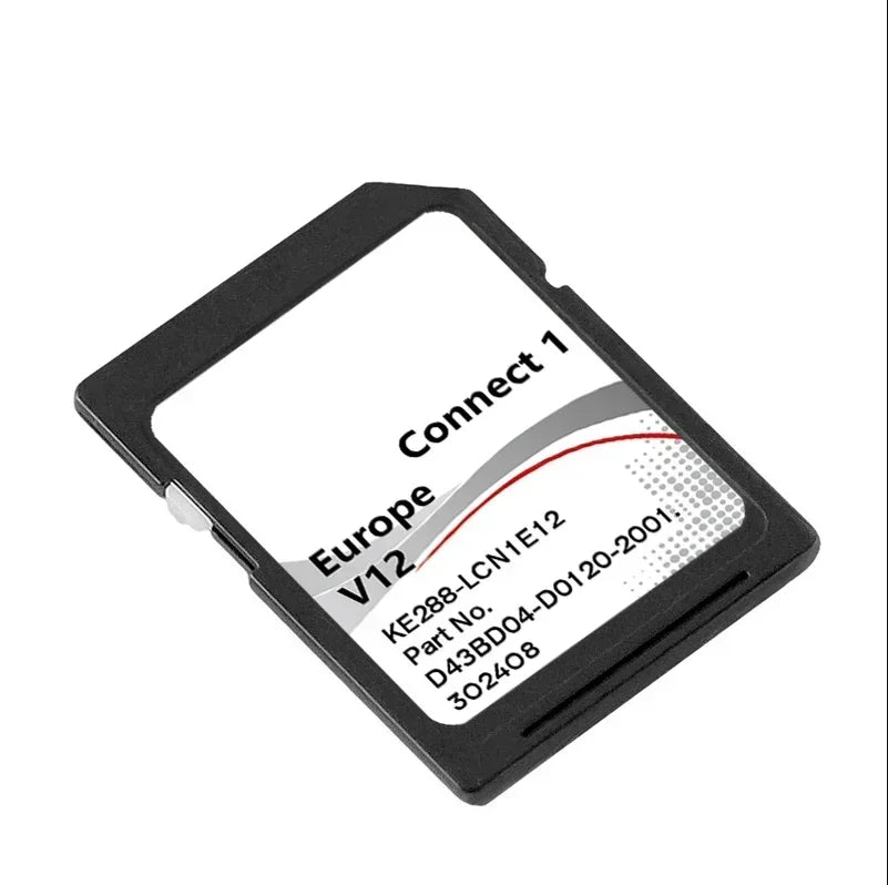 Actualización de navegación Tarjeta SD para Nissan Micra, Juke, X-Trail, NV200
