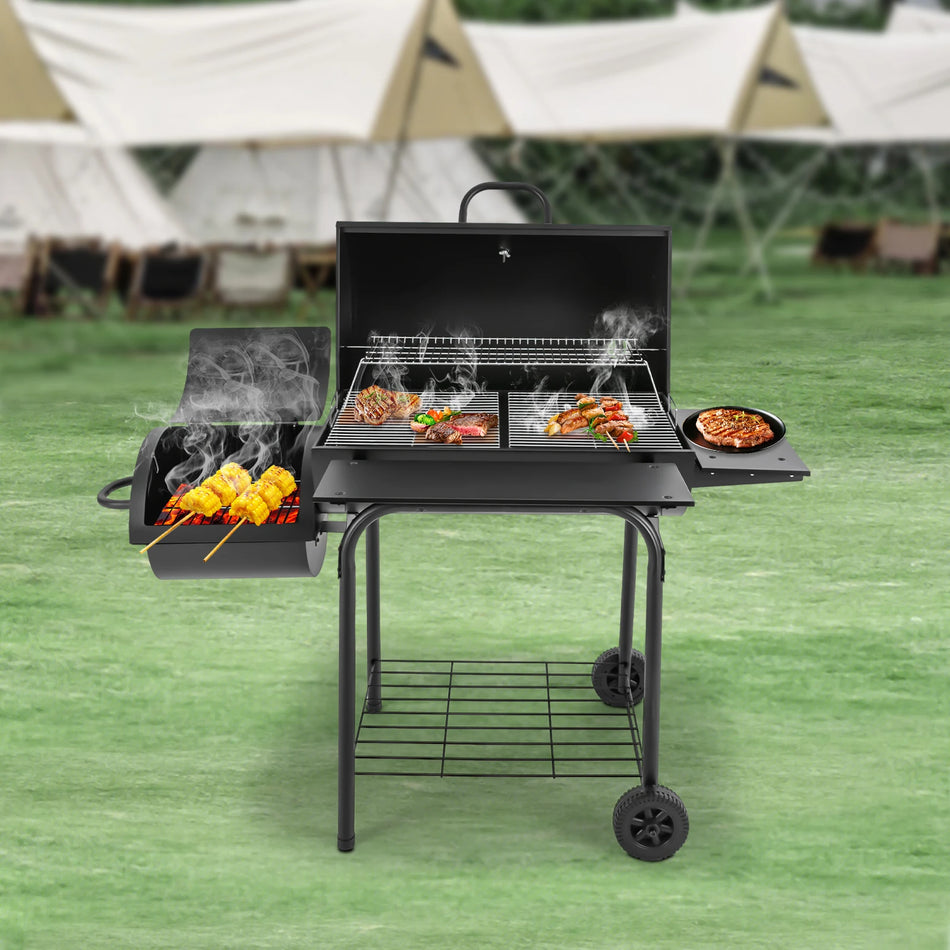 Anglinis Grilis su Termometru – Large Cooking Area