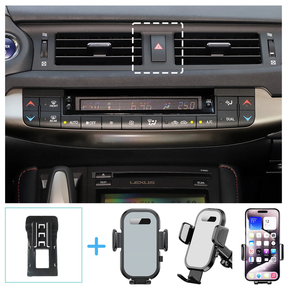 Lexus CT Belaidis Įkrovimas Telefono Laikiklis Automobilio Laikiklis Gravity