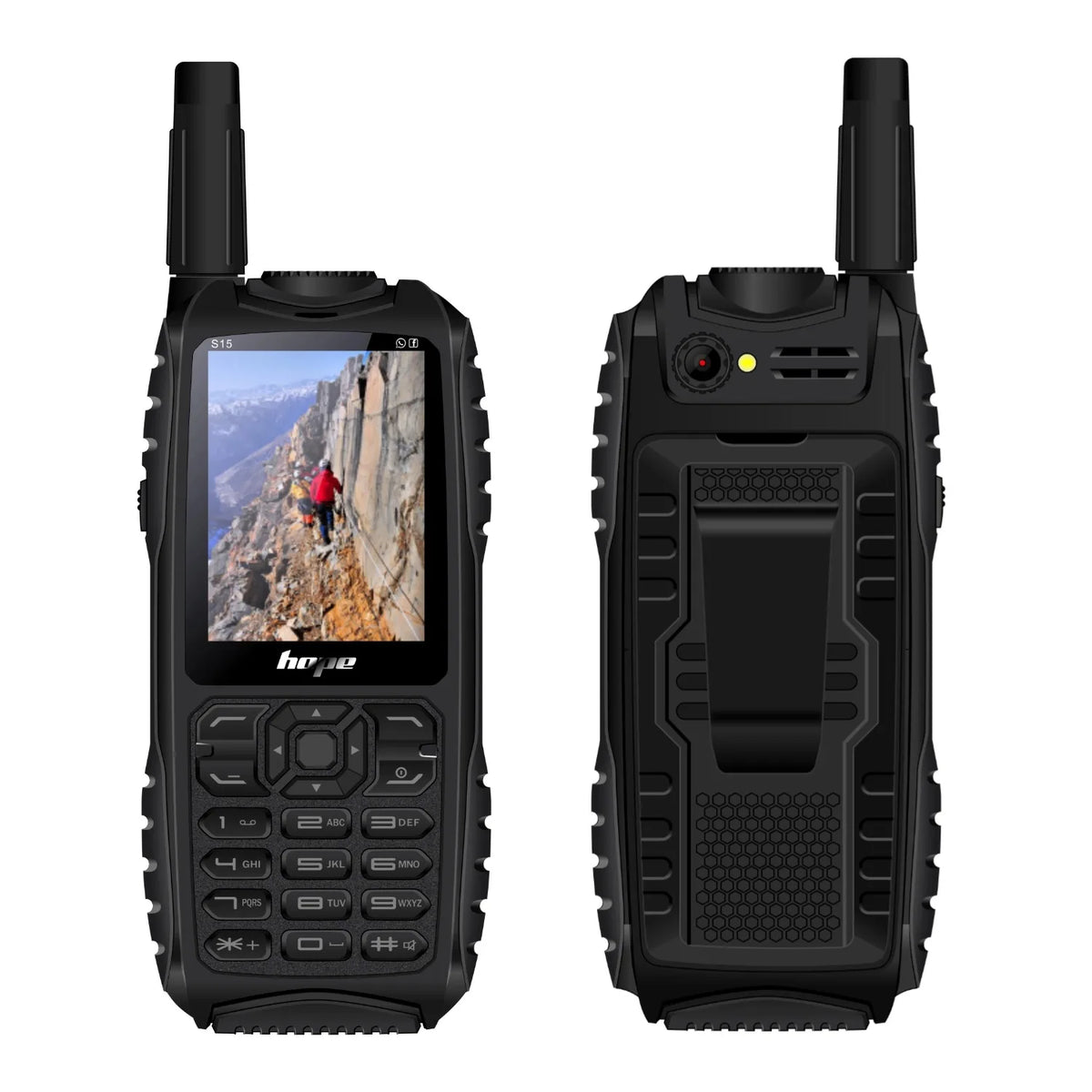 MAFAM Military Shockproof Phone &ndash; Big Battery SOS Button