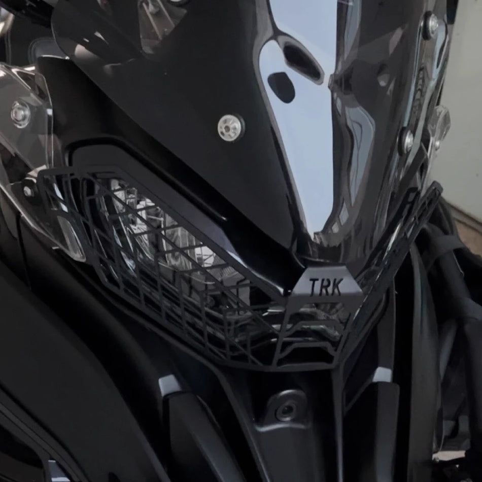 Strålkastarskydd för Benelli TRK702X TRK 702 X, skyddande strålkastargrillöverdrag hållbar finish