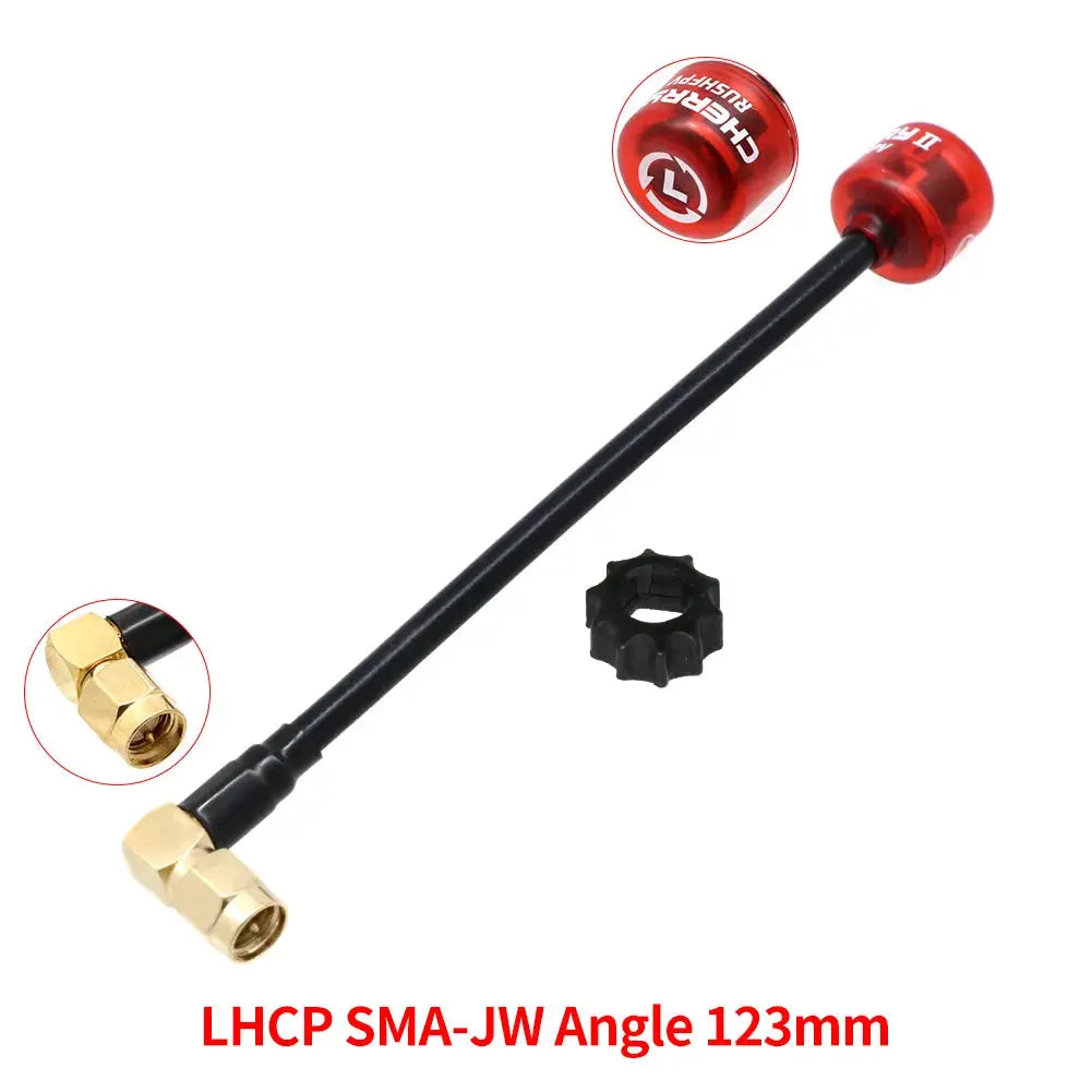 RUSHFPV Cherry 2 II 5.8G 1.8DBI FPV Antenna LHCP RHCP SMA UFL MMCX for FPV Freestyle Analog Digital Drones DIY Parts by InterCyprus Trading Ltd