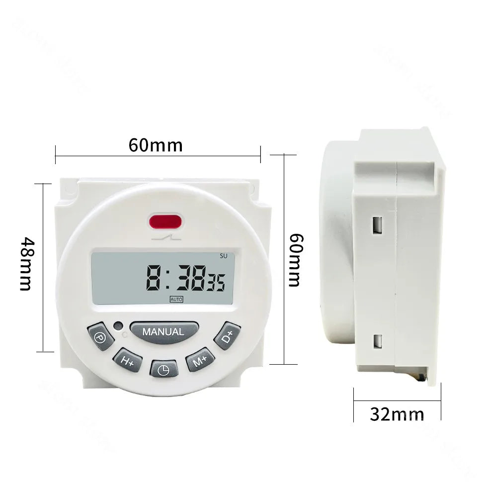 L701 Electronic LCD Digital Timer Switch &ndash; Weekly Schedule