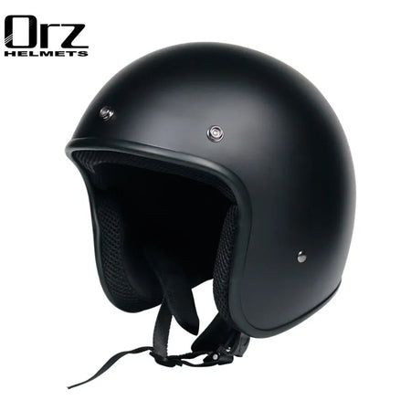 OrzChoice Retro Open Face Helmet &ndash; DOT Approved Open Face