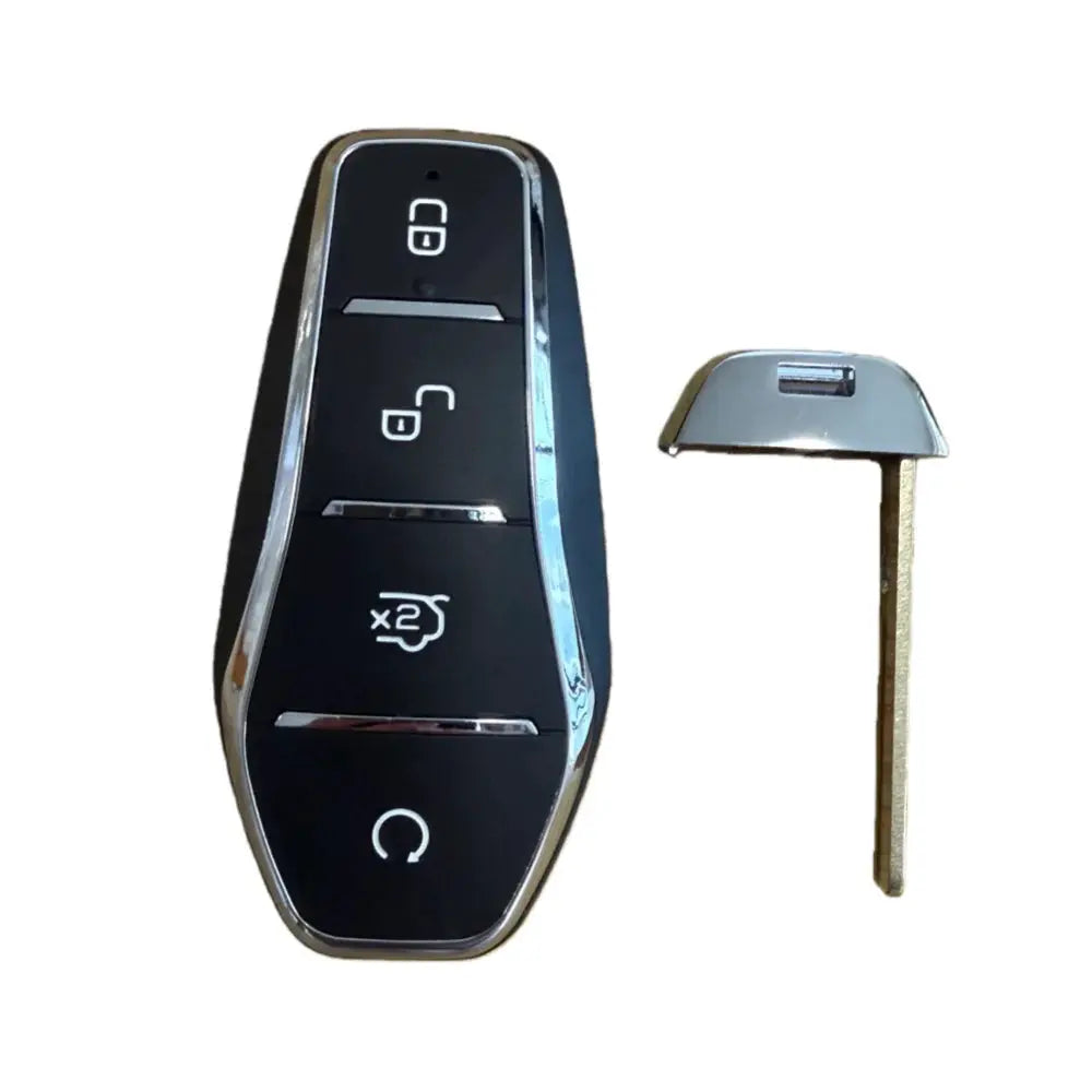 Car Remote Key Shell Casing For BYD New Energy 4 Buttons Key Intelligent Card Shell Qin ED1 EV Song Han Dolphin Key Shell by InterCyprus Trading Ltd