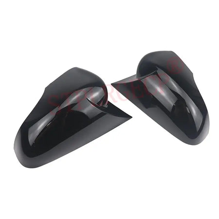 Rearview Side Wing Mirror Cover Cap Glossy Black Add-on M Style Shell for Renault Clio 4 MK4 IV X98 2012-2018 2019 by InterCyprus Trading Ltd