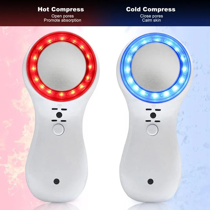 Vilnason Red Blue Light Therapy Massager - Facial Lifting