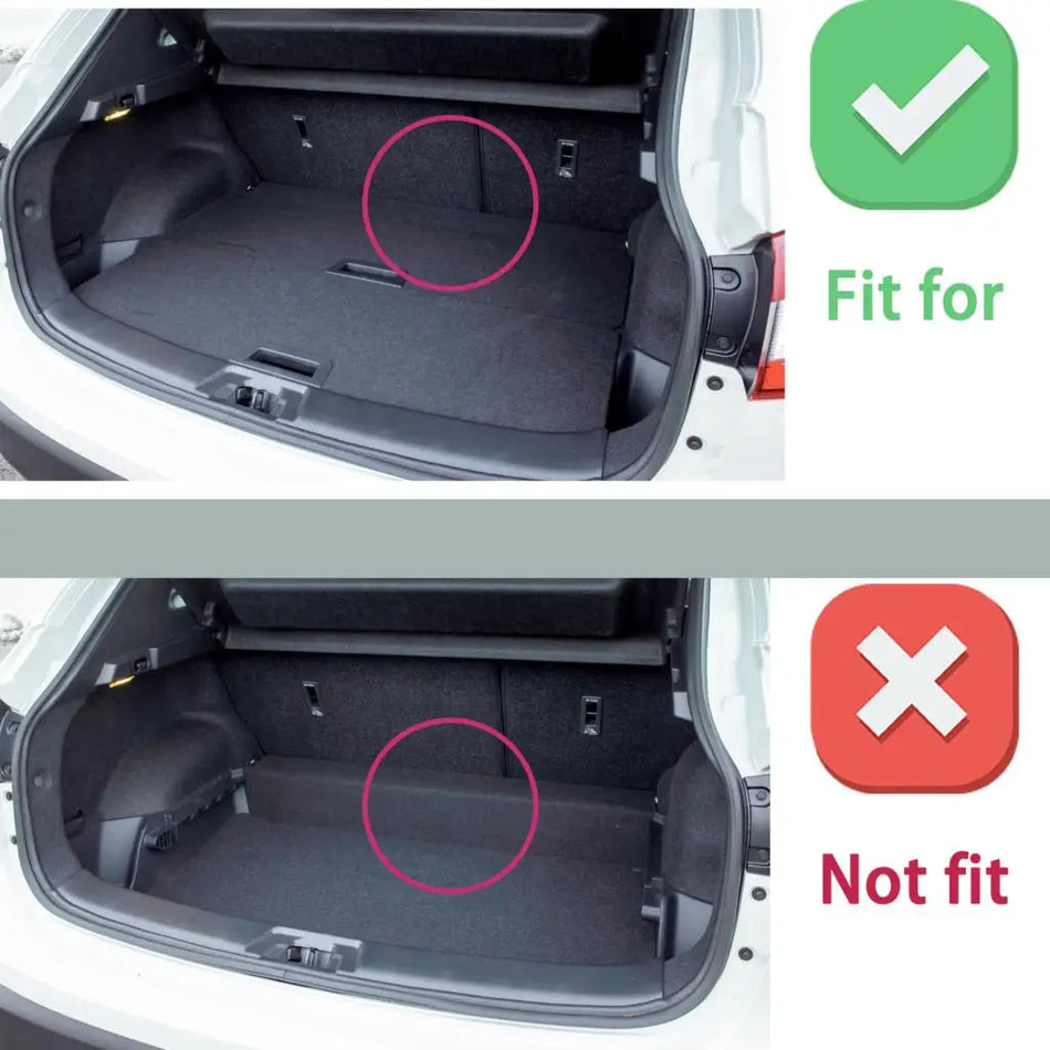 Nissan Qashqai J11 2014-2021 Zadní rohož do kufru 3D EVA